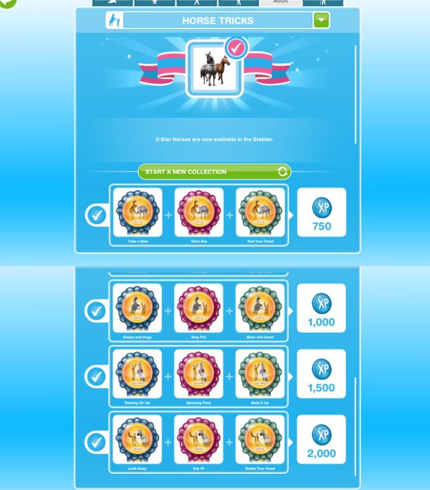 The Sims Freeplay Hobbies Horse Tricks The Girl Who Games