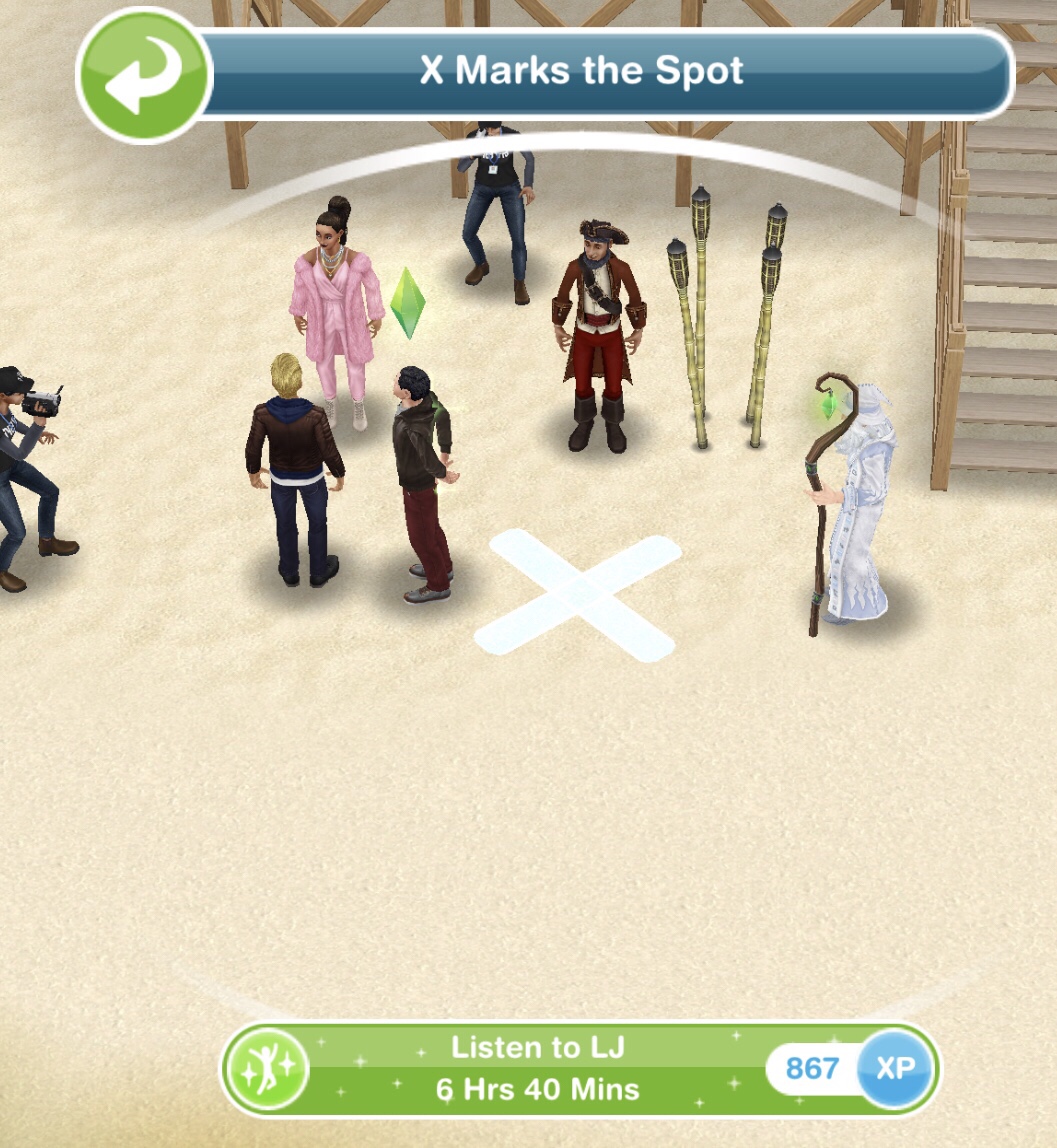 The Sims Freeplay Love and Treasure Quest The Girl Who Games
