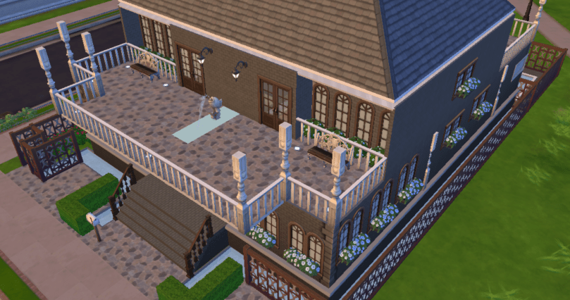 Sims 4 house design mansion