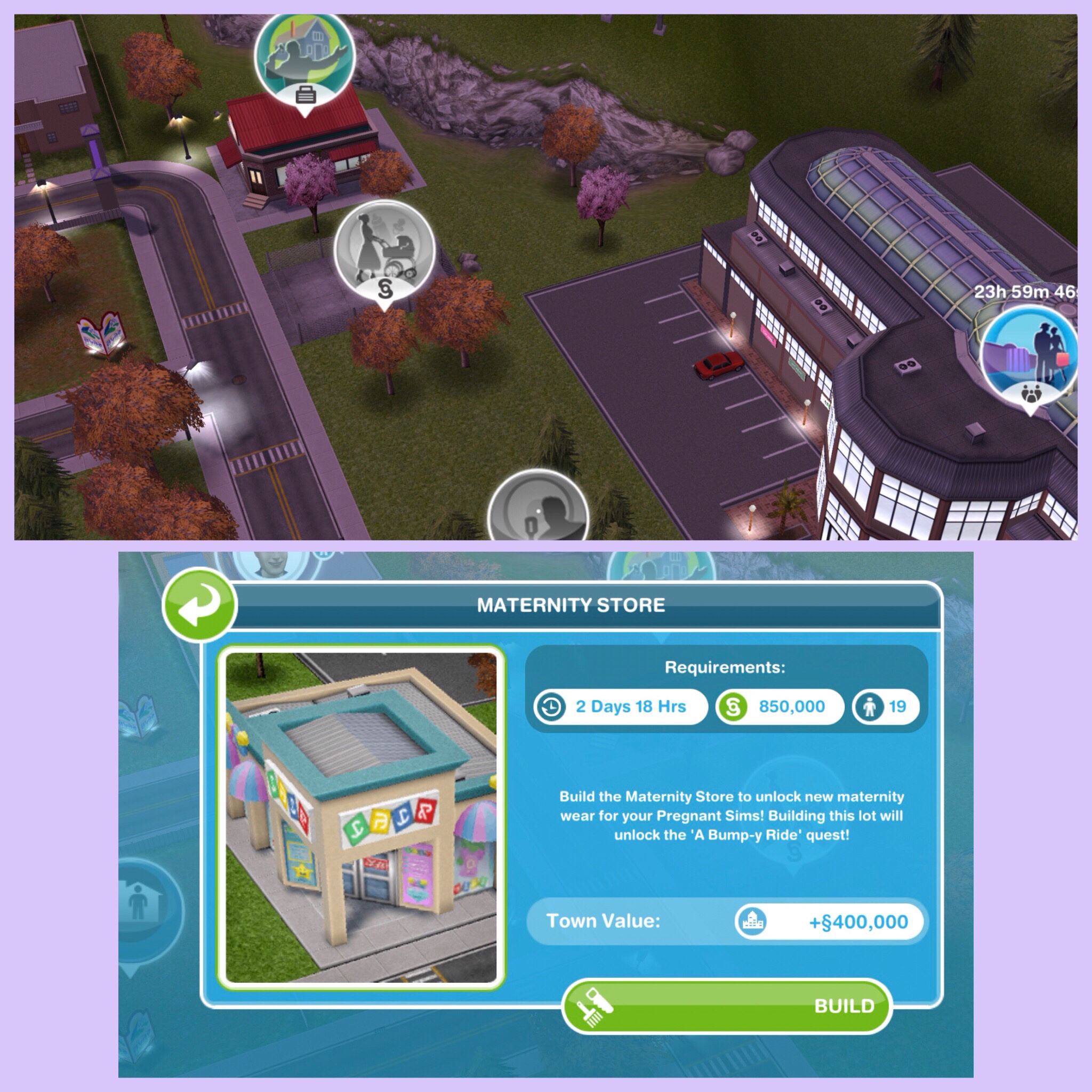 The Sims Freeplay A Bumpy Ride Quest The Girl Who Games