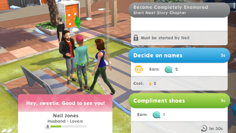 The Sims Mobile- Baby Quest – The Girl Who Games